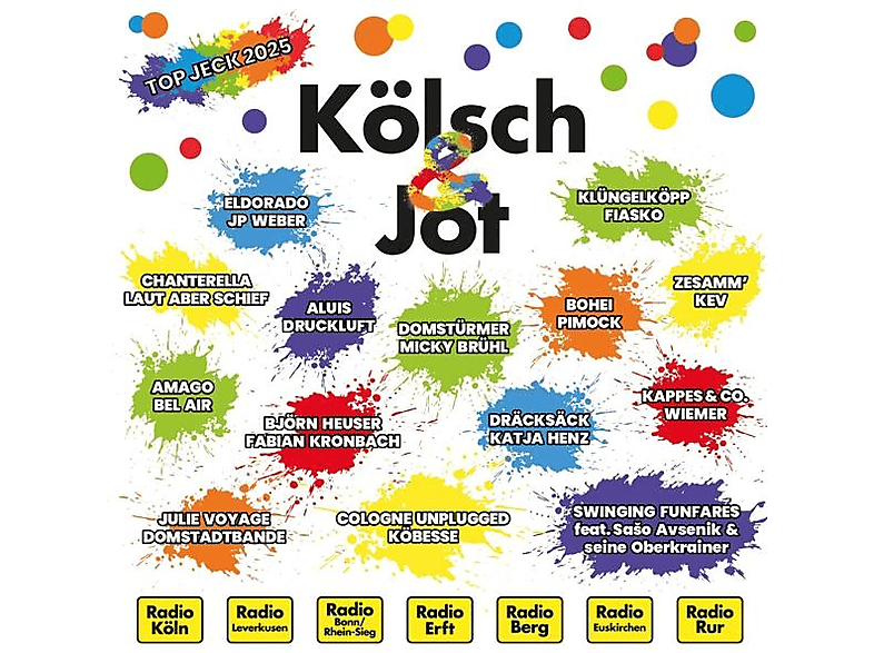 VARIOUS - Koelsch And Jot Top Jeck 2025 (CD) von SPEKTACOLO
