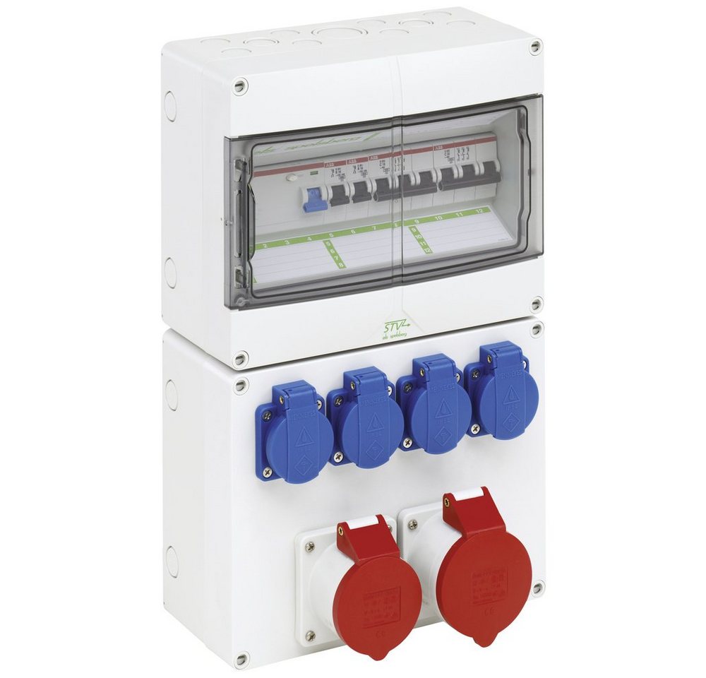 SPELSBERG Stromverteiler Spelsberg CEE Stromverteiler STV 1224-K 73142401 400 V 32 A von SPELSBERG