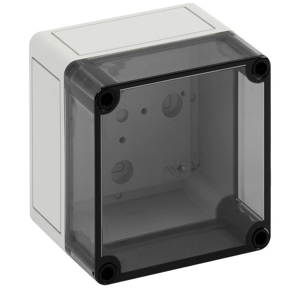 SPELSBERG Montagedose TK Kunststoffgehäuse aus schlagfestem Polystyrol, (Deckel Transparent) von SPELSBERG