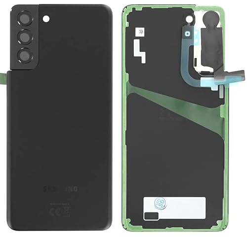 Original Samsung Akkudeckel Rückseite Backcover für Samsung Galaxy S21 Plus 5G G996B Linse Schwarz von SPES