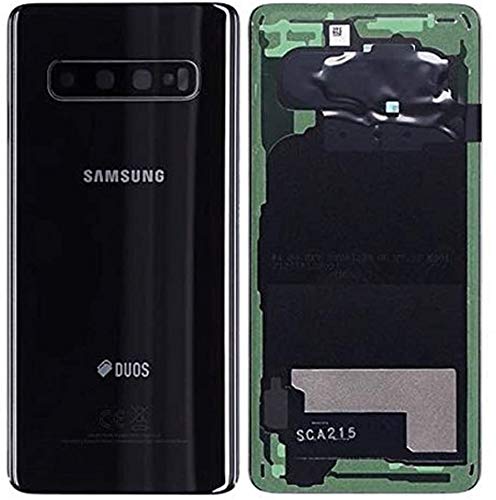 Original Samsung Akkudeckel für Samsung Galaxy S10 DUOS G973F Prism Black/Schwarz Backcover Akkufachdeckel Batterieabdeckung von SPES