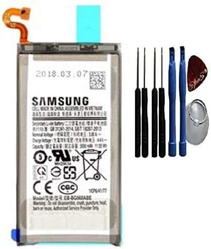 Original Samsung Ersatzakku Akku für Samsung Galaxy S9 SM-G960F Batterie EB-BG960ABE 3000mAh mit Werkzeug für einbau von SPES