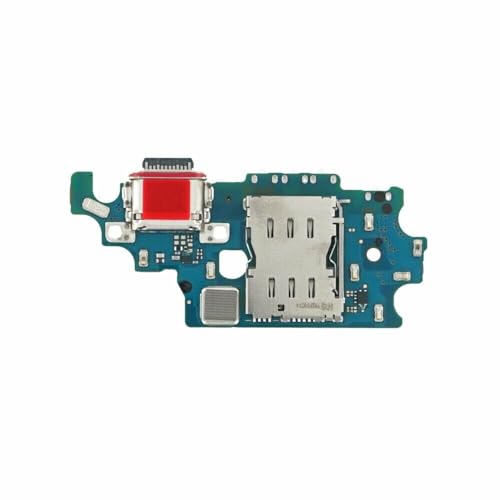 Original Samsung Ladebuchse SIM Platine Mikrofon Dock Connector für Samsung Galaxy S21 Plus G996B mit Werkzeug für einbau von SPES