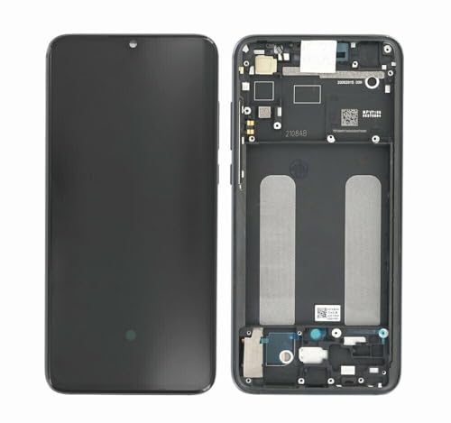 Original Xiaomi OLED LCD Display Touch Screen Glas Digitizer Bildschirm für Xiaomi Mi 9 Lite mit Rahmen Schwarz inklusive Werkzeug für einbau von SPES