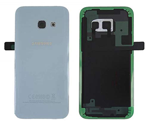 SPES Akkudeckel für Samsung Galaxy A3 2017 SM A320F A320 Blau Backcover Akku Deckel Akkufachdeckel Batterieabdeckung Rückseite Cover Kameralinse von SPES