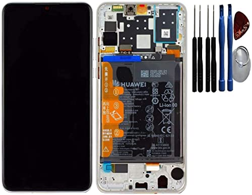 SPES Original Huawei Display LCD Bildschirm Touchscreen Anzeige für Huawei P30 Lite Rahmen Weiß mit Akku SPES Original Huawei Display LCD Bildschirm Touchscreen Anzeige für Huawei P30 Lite Rahmen Weiß mit Akku von SPES