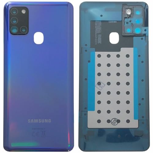 SPES Original Samsung Akkudeckel Akku Deckel Batterie Cover für Samsung Galaxy A21s A217F Blau Neu von SPES