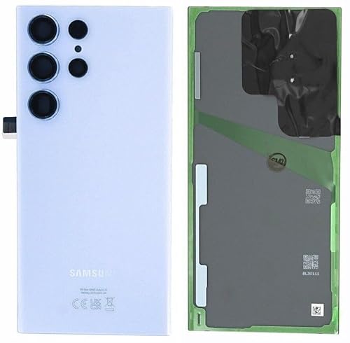 SPES Original Samsung Akkudeckel Backcover Deckel Cover Rückseite für Samsung Galaxy S23 Ultra Blau von SPES