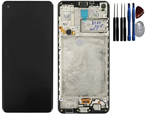 SPES Original Samsung LCD Display Bildschirm Touchscreen Anzeige für Samsung Galaxy A21s A217F Rahmen schwarz SPES Original Samsung LCD Display Bildschirm Touchscreen Anzeige für Samsung Galaxy A21s A217F Rahmen schwarz von SPES
