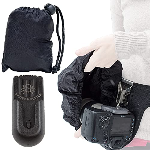Spider Holster - Großer SpiderMonkey Regenschutz – Selbstschließender Gürtelclip mit wasserdichter Abdeckung, um Ihre Ausrüstung vor den Elementen zu schützen von SPIDER HOLSTER