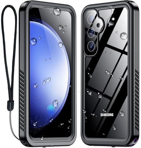 SPIDERCASE Schutzhülle für Samsung Galaxy S23 FE, wasserdicht, integrierter Displayschutz, 3,6 m, militärisch stoßfest, vollständiger Schutz, staubdicht, sturzsicher, IP68, Unterwasserhülle für S23 FE SPIDERCASE Schutzhülle für Samsung Galaxy S23 FE, wasserdicht, integrierter Displayschutz, 3,6 m, militärisch stoßfest, vollständiger Schutz, staubdicht, sturzsicher, IP68, Unterwasserhülle für S23 FE von SPIDERCASE