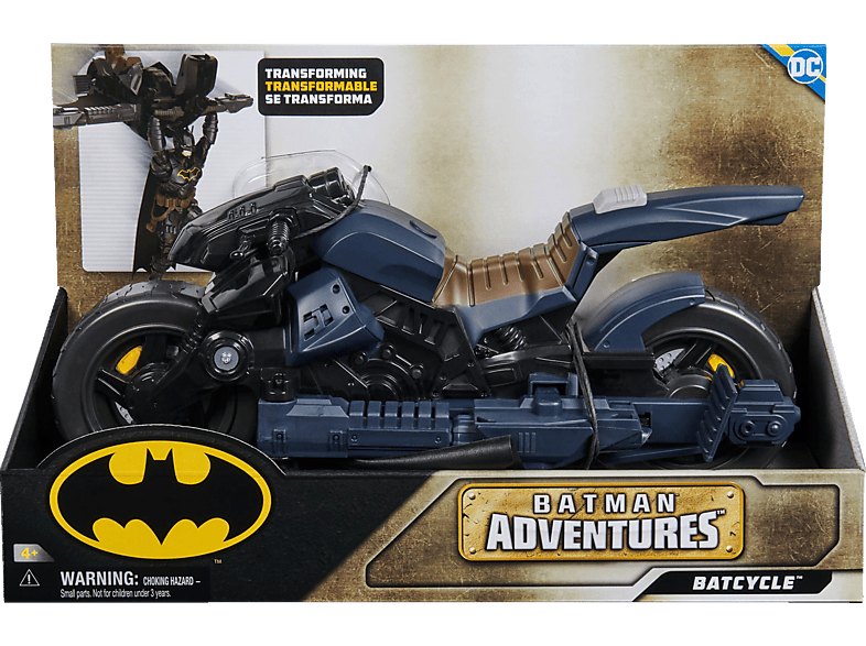 SPIN MASTER 49417 - BAT Bike & Wing mit Accessoires Spielfigur Mehrfarbig von SPIN MASTER