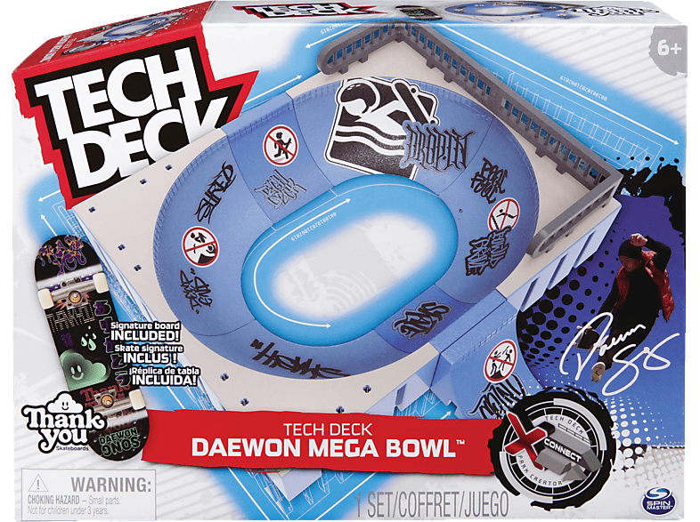 SPIN MASTER TED Tech Deck Mega Bowl Spielset Mehrfarbig SPIN MASTER TED Tech Deck Mega Bowl Spielset Mehrfarbig von SPIN MASTER