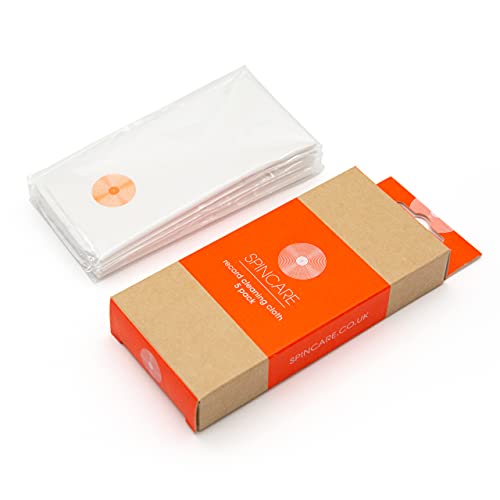 5er-Paket Antistatisches Schallplatten Reinigungstuch Von SPINCARE | Superweich 24cm X 16,5 cm Mikrofaser Fusselfreies Weißes Tuch | Entfernt Vorsichtig Staub Und Schmutz Von LPs 5er-Paket Antistatisches Schallplatten Reinigungstuch Von SPINCARE | Superweich 24cm X 16,5 cm Mikrofaser Fusselfreies Weißes Tuch | Entfernt Vorsichtig Staub Und Schmutz Von LPs von SPINCARE