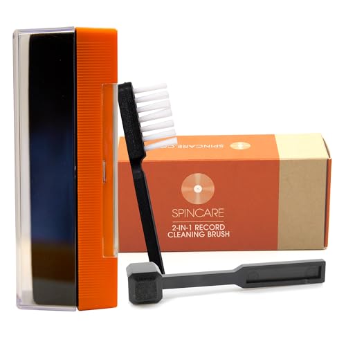 Vinyl Schallplatten Reinigungsbürste & Stylus Reiniger | SPINCARE 2-in-1 LP Vinyl Reinigungsset | Samt Pad & Kohlefaser Stylus Bürste | Staubschutz | Kompaktes Antistatisches Schallplattenreiniger Set Vinyl Schallplatten Reinigungsbürste & Stylus Reiniger | SPINCARE 2-in-1 LP Vinyl Reinigungsset | Samt Pad & Kohlefaser Stylus Bürste | Staubschutz | Kompaktes Antistatisches Schallplattenreiniger Set von SPINCARE