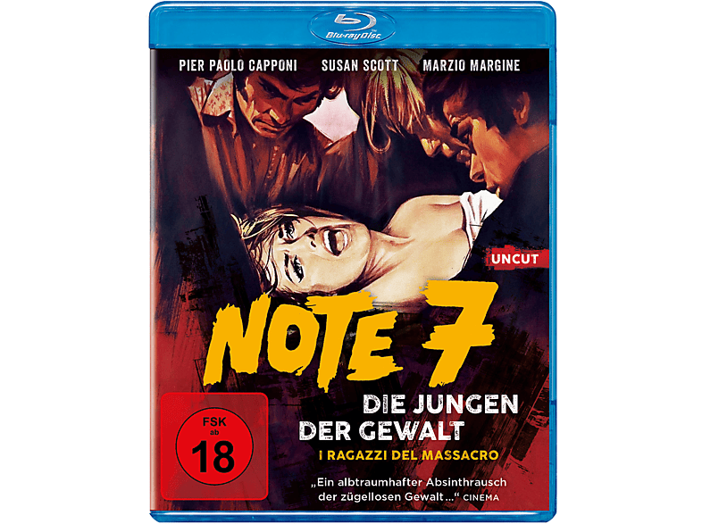 Note 7 - Die Jungen der Gewalt Blu-ray von SPIRIT MEDIA