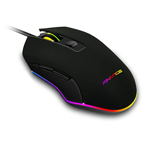 Advance Souris Filaire Gamer GTA 210 RGB (Schwarz) von SPIRIT OF GAMER