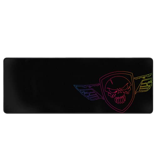 SPIRIT OF GAMER - Großes Gaming-Mauspad - Serie DARSKULL XXL Schwarz - Mauspad - Stoffoberfläche mit genähter Kante - rutschfeste Gummiunterlage - Kompatibel für Tastatur und Maus - ABM: 80x30x0,5 cm SPIRIT OF GAMER - Großes Gaming-Mauspad - Serie DARSKULL XXL Schwarz - Mauspad - Stoffoberfläche mit genähter Kante - rutschfeste Gummiunterlage - Kompatibel für Tastatur und Maus - ABM: 80x30x0,5 cm von SPIRIT OF GAMER