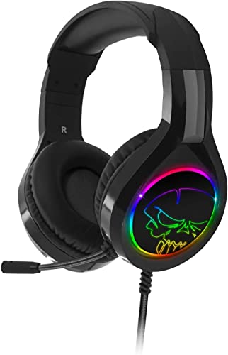 SPIRIT OF GAMER - PRO-H8 - Audio Pro Gamer Headset - Simultanleder - Flexibles Mikrofon - RGB Rainbow LED Kopfhörer - Multiplattform - PS5 / XBOX X/PC / PS4 / XBOX ONE von SPIRIT OF GAMER