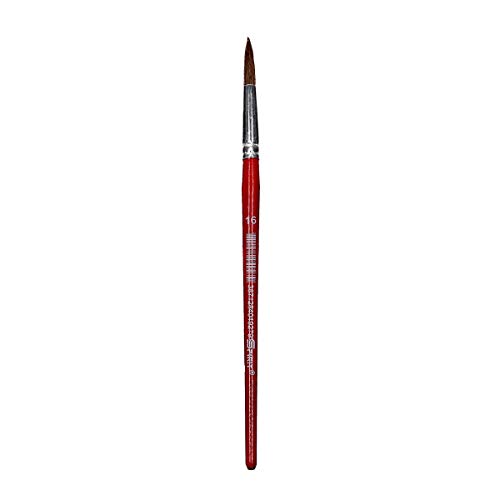 SPIRIT Haarpinsel, No. 16 TTS 404927 Rot, 12 Stk von SPIRIT