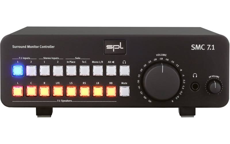 SPL SMC 7.1 Surround Monitor Controller, schwarz von SPL