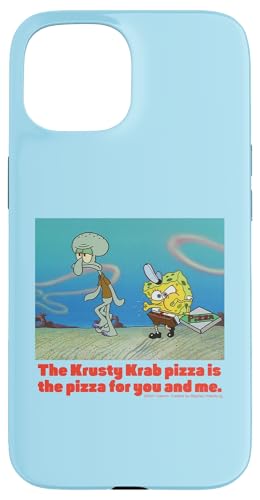 Hülle für iPhone 15 SpongeBob SquarePants SpongeBob Squidward Pizza Logo Hülle für iPhone 15 SpongeBob SquarePants SpongeBob Squidward Pizza Logo von SPONGEBOB SQUAREPANTS