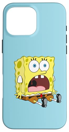 Hülle für iPhone 16 Pro Max SpongeBob SquarePants Surprised SpongeBob Meme Logo von SPONGEBOB SQUAREPANTS