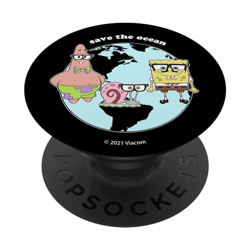 SpongeBob SquarePants & Patrick Save The Ocean PopSockets mit austauschbarem PopGrip von SPONGEBOB SQUAREPANTS