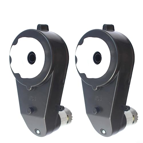 2PCS Elektromotor-Getriebe, Kinderauto-Getriebe, RS555 24V 40000RPM Ersatz für tragbares Kinderauto-Spielzeug von SPORTARC