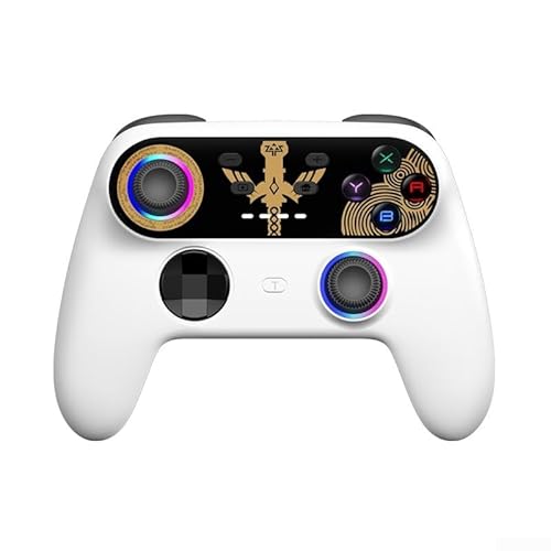 Dieser kabellose Controller ist kompatibel mit Nintendo Switch ist mit benutzerfreundlichen programmierbaren Optionen ausgestattet, um jede Gaming-Session effektiv zu verbessern (White Kingdom) von SPORTARC