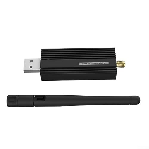 Kabelloser USB-Dongle, universeller Zigbee-Gateway-Adapter mit Antenne, für Heimassistent, Open HAB, etc., Zigbee 3.0 USB ZBDongle-E von SPORTARC