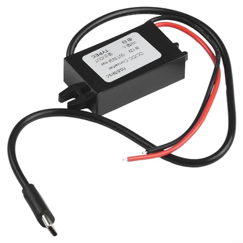 SPORTARC 12 V auf 5 V 3 A Stromwandler, IP68 wasserdichter Konverter Typ C USB C DC-DC Step Down Modul Spannungsregler, DC ConverterBuck Modul (B), 1401672961 von SPORTARC