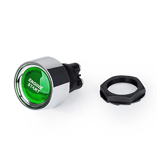SPORTARC 12V-24V 50A LED Auto Motor Start Stop Button Momentary Start Switch for Car Truck Boat RV ATV, Grün SPORTARC 12V-24V 50A LED Auto Motor Start Stop Button Momentary Start Switch for Car Truck Boat RV ATV, Grün von SPORTARC