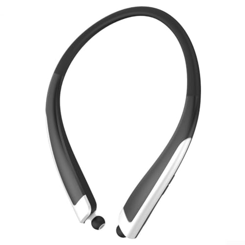 SPORTARC Kabellose Nackenbügel-Kopfhörer HBS1100 mit IPX4 Wasserdichtigkeit, CSR 4 1-Technologie, ideal für Musik und Handgespräche (Schwarz) von SPORTARC