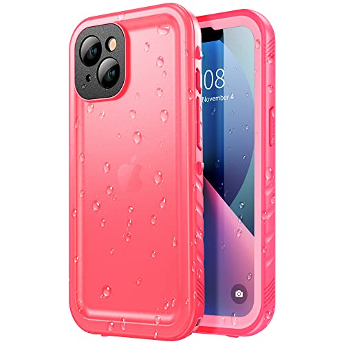 SPORTLINK für iPhone 13 Wasserdicht Hülle - 360 Grad Outdoor Schutzhülle kameraschutz Displayschutz [IP68 Waterproof] [6FT Stoßfeste Hard Case ] Panzerhülle komplettschutz handyhülle Rosa von SPORTLINK