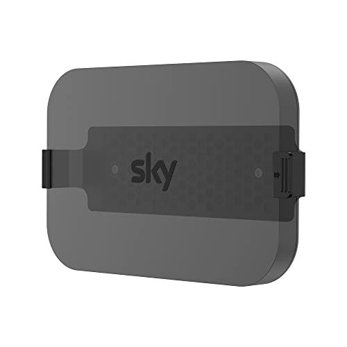 Sportlink Sky Q Mini-Box Wandhalterung mit Clip – kein Fernsignalverlust hält die Box kühl, inkl. Befestigungsmaterial von SPORTLINK