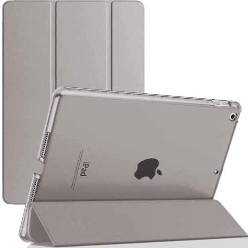 SPOTEX Smart Case für iPad Mini 1, 2 und 3-7,9 Zoll (2012, 2013, 2014), Stand-Cover mit magnetischer automatischer Sleep-Funktion für iPad Mini 1/2/3 (Silber) von SPOTEX