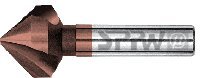 SPPW Kegelsenker HSS-E05+X5.Cut 90° z:3 Form C L:118 Ø40,0 SPPW Kegelsenker HSS-E05+X5.Cut 90° z:3 Form C L:118 Ø40,0 von SPPW