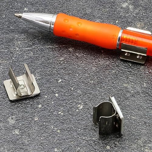 Stifthalter, aus Metall, selbstklebend, vernickelt von SPRINTIS