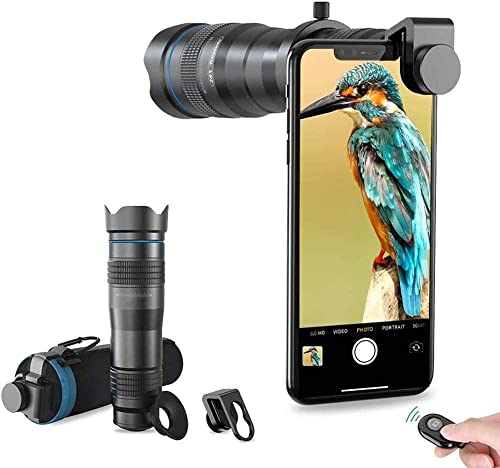 SPUZZO HD-Handy-Objektiv-60X-Teleobjektiv-Monokular-Teleskop von SPUZZO
