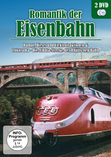 Romantik der Eisenbahn - Dampf, Diesel und Elektrotraktionen & Lokorama - Die Albula-Strecke der Rhätischen Bahn [2 DVDs] von SPV