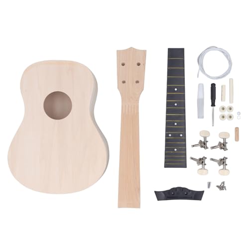24-Zoll-DIY-Ukulelen-Bausatz, Bauen Sie Ihren Eigenen Gitarren-Bausatz mit Ukulelen, Gitarren-Bausatz, Handgefertigt, Malerei, Mahagoni-Griffbrett, Konzert-Ukulele für Kinder 24-Zoll-DIY-Ukulelen-Bausatz, Bauen Sie Ihren Eigenen Gitarren-Bausatz mit Ukulelen, Gitarren-Bausatz, Handgefertigt, Malerei, Mahagoni-Griffbrett, Konzert-Ukulele für Kinder von SPYMINNPOO