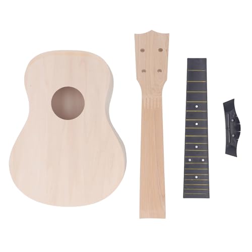 DIY-Ukulelen-Set, 24 Zoll, Handgefertigt, Bemalt, Mahagoni-Griffbrett, Konzert-Ukulele für Kinder DIY-Ukulelen-Set, 24 Zoll, Handgefertigt, Bemalt, Mahagoni-Griffbrett, Konzert-Ukulele für Kinder von SPYMINNPOO