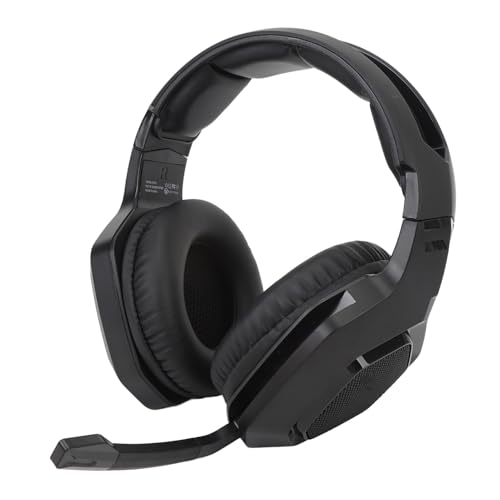 Gaming -Headset, Aktive Rauschreduktion Mobile Multifunktionelle Kopfhörer -PC -PC -Anpassung für PS 5, PS 4, USB -Konnektivität (BLACK) von SPYMINNPOO