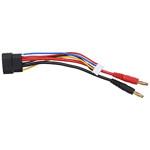 Hochwertiger -Stecker an 4.0 Bananen-Stecker-Adapterkabel für RC-Auto-/Flugzeug-Lithiumbatterie-Ausgleichsladung, Kleiner Größe Langlebiger Schwarz 5avoltage für -Stecker Hochwertiger -Stecker an 4.0 Bananen-Stecker-Adapterkabel für RC-Auto-/Flugzeug-Lithiumbatterie-Ausgleichsladung, Kleiner Größe Langlebiger Schwarz 5avoltage für -Stecker von SPYMINNPOO