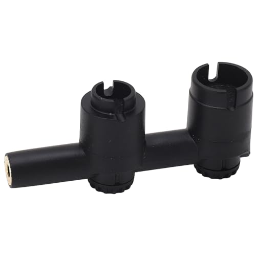 Kazoo Pickup, Kazoo Pickup Doppellöcher mit Kabel Plug and Play Flöte Mikrofon Instrument Verstärker Zubehör von SPYMINNPOO