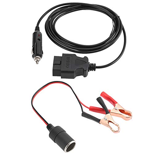 OBD II Auto ECU Notfallkabel Speicherspeicher mit Klammer/Halter, Stabile Leistung für Mechaniker und Techniker OBD II Auto ECU Notfallkabel Speicherspeicher mit Klammer/Halter, Stabile Leistung für Mechaniker und Techniker von SPYMINNPOO
