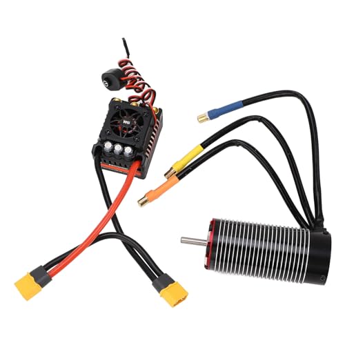SPYMINNPOO 4092 1450KV Bürstenloser Motor und 150A Regler, für RC-Modellautos mit Wasser- und Staubdichtem Design, Aluminiumlegierung von SPYMINNPOO