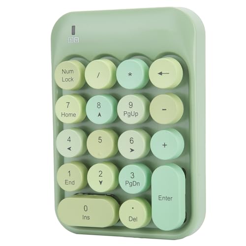 SPYMINNPOO AK18 2.4g Drahtlose Numerische Tastature Effizienter Stille -Typ für Windowsos -Benutzer, Kompakte Größe für OfficeHome (#4) von SPYMINNPOO