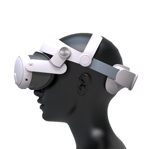 Head Strap, für Meta Quest3 Zubehör Stirnband Gewichtsreduzierung Stressreduzierung Kit Bequeme verstellbare ergonomische Kopfstütze Zubehör von SQALCXY
